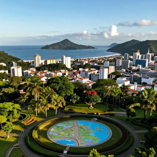 Descubra o Mapa Turístico de Vitória